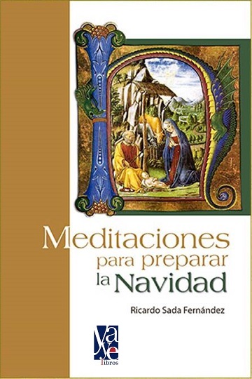 Portada del libro Meditaciones para preparar la Navidad del Padre Ricardo Sada